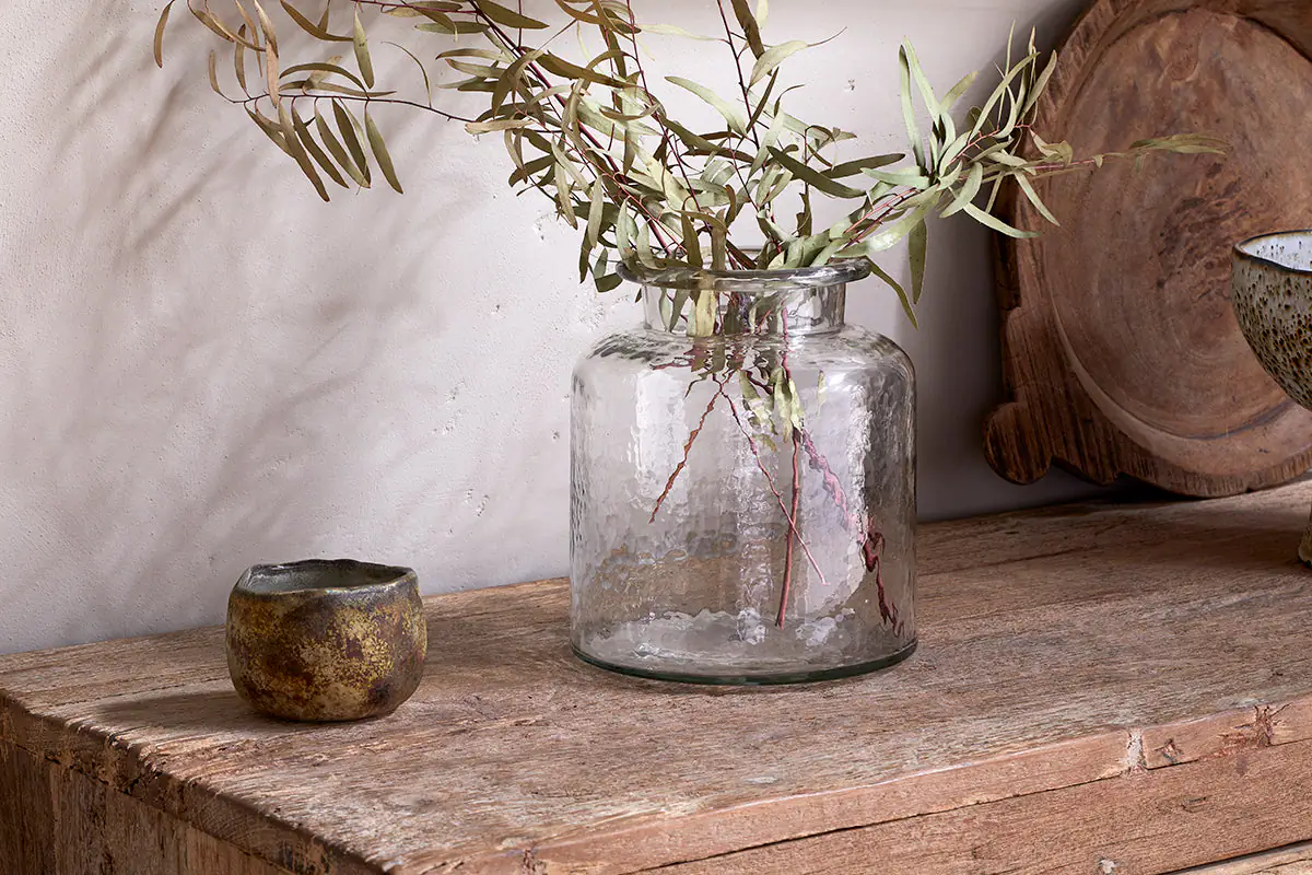 Akra Recycled Glass Vase